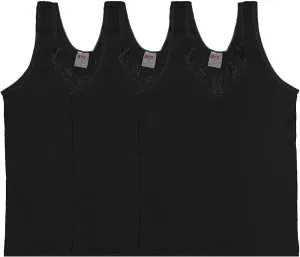 3-Pack Women & Lady Tank Top with Laced