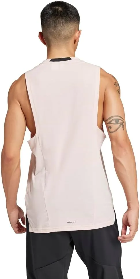 adidas Men's Designed for Training Workout Tank Top