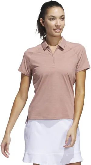adidas Women's Ultimate365 Heather Twistknit Polo Shirt
