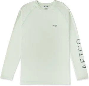 AFTCO Samurai Heathered Long Sleeve Shirt