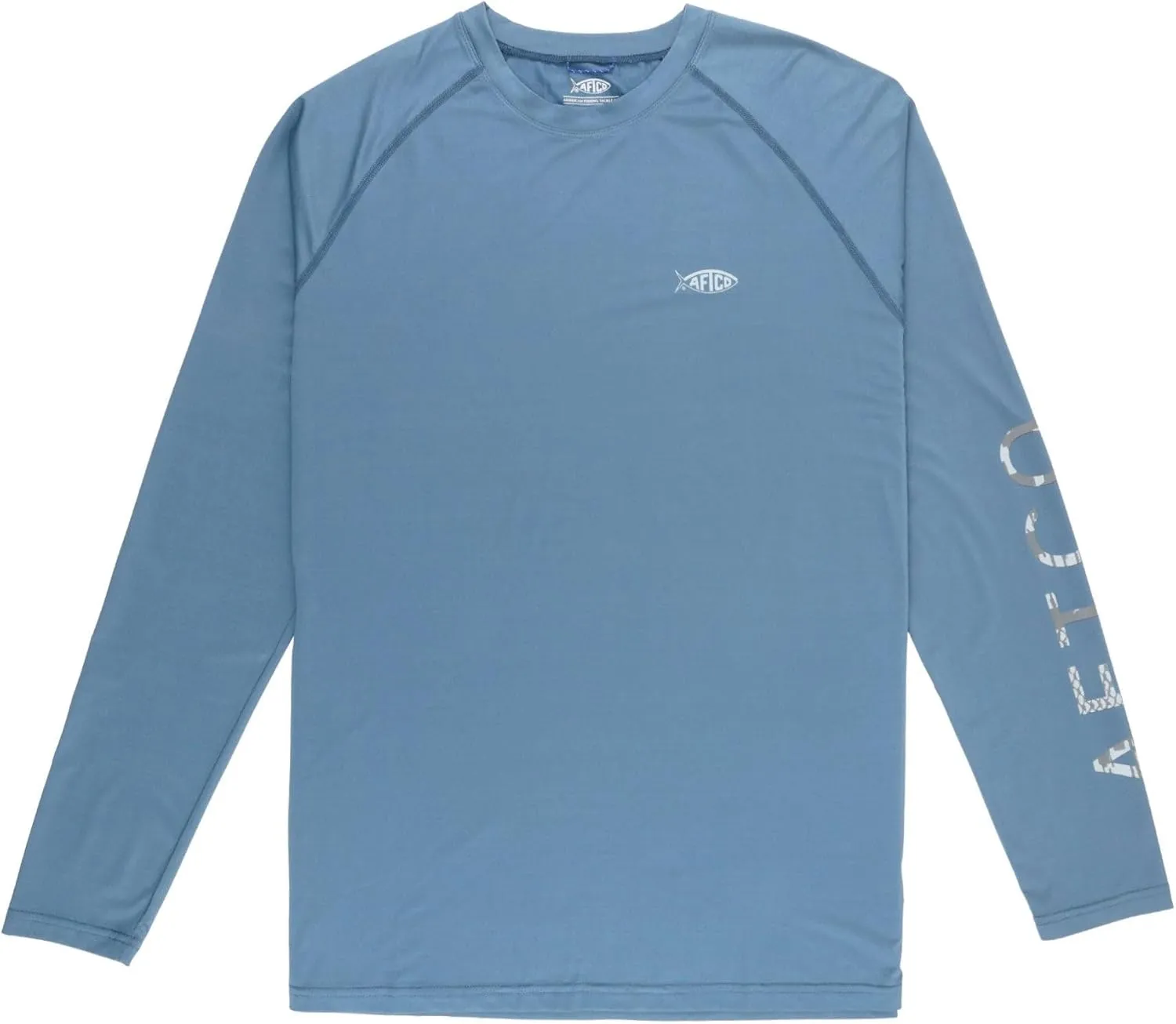 AFTCO Samurai Heathered Long Sleeve Shirt