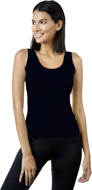 Anue Miami Womens High Scoop Neck Tank Top