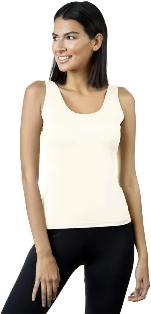 Anue Miami Womens High Scoop Neck Tank Top