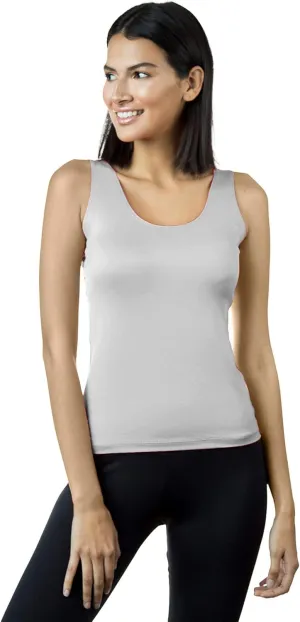 Anue Miami Womens High Scoop Neck Tank Top