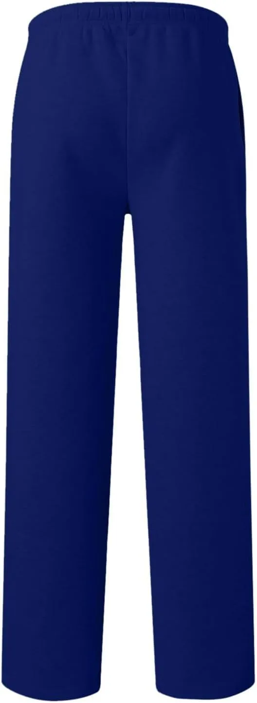 Baggy Sweatpants Men Tapered Loose Fit Trousers Drawstring Pants Elastic Waist Workout Slacks with Pockets