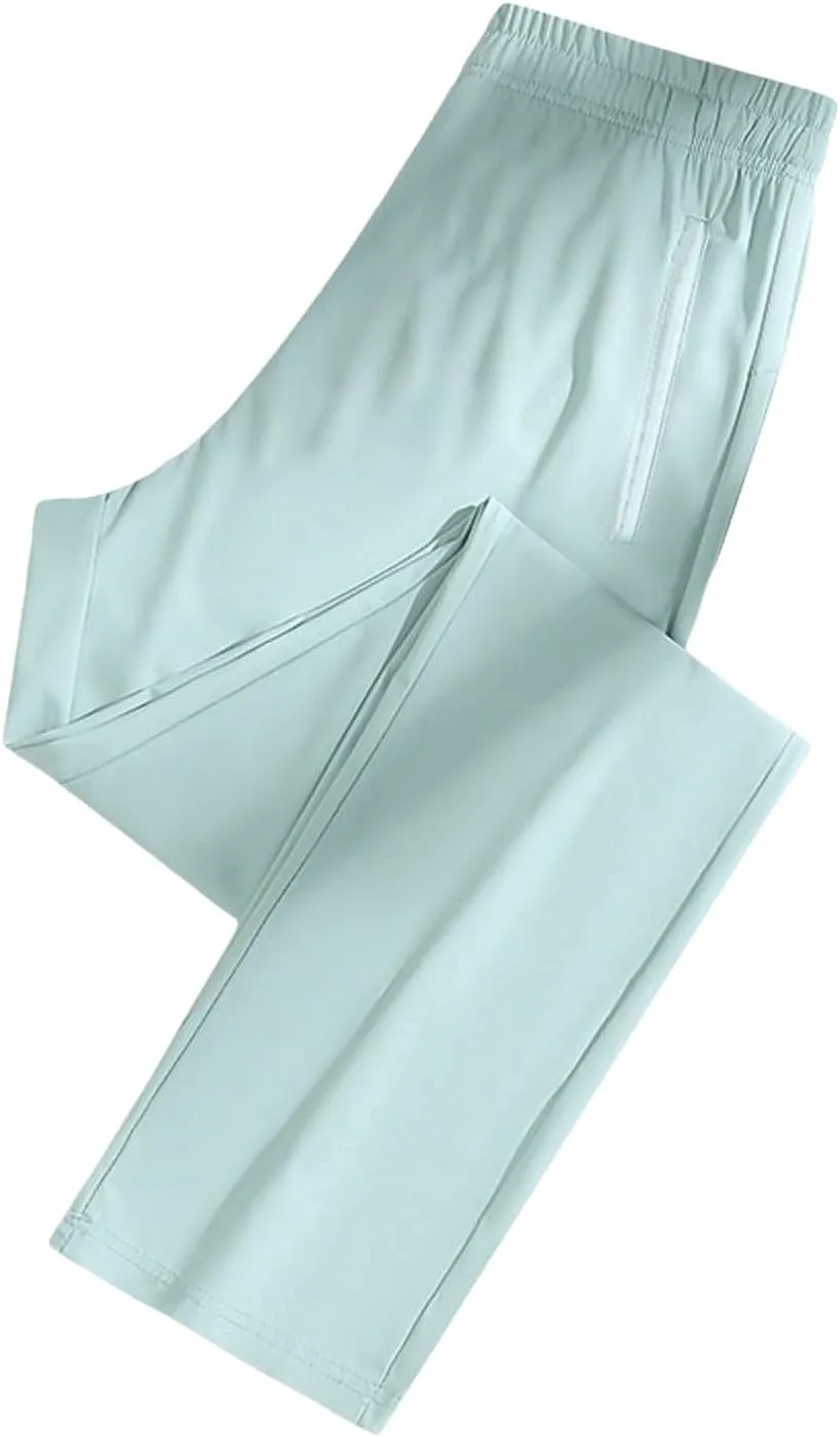 Beeswan Pants for Women Over 50,Stretch Active - Women's Ultra Stretch Quick Drying Breathable Straight Leg Pants