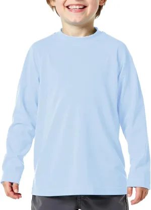 Boys Rash Guard Swim Shirt Long Sleeve UPF 50  for Toddler Kids UV Protection Outdoor Rashguard Sun Shirt
