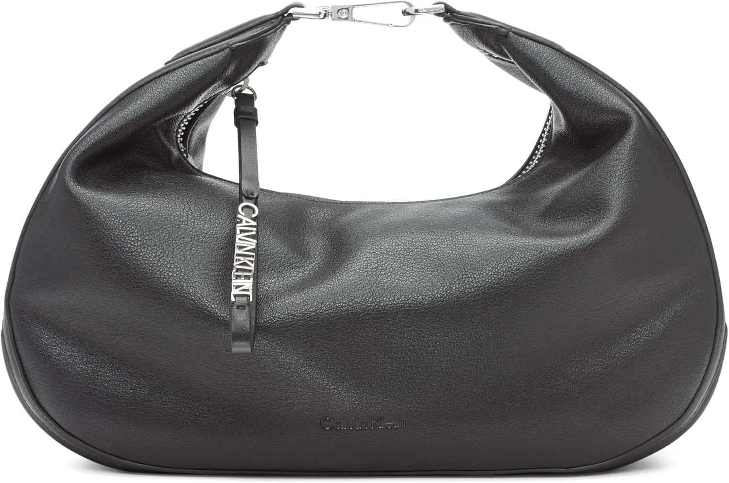 Calvin Klein Clay Top Zip Hobo Shoulder Bag