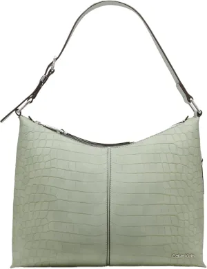 Calvin Klein Max Top Zip Hobo Shoulder Bag