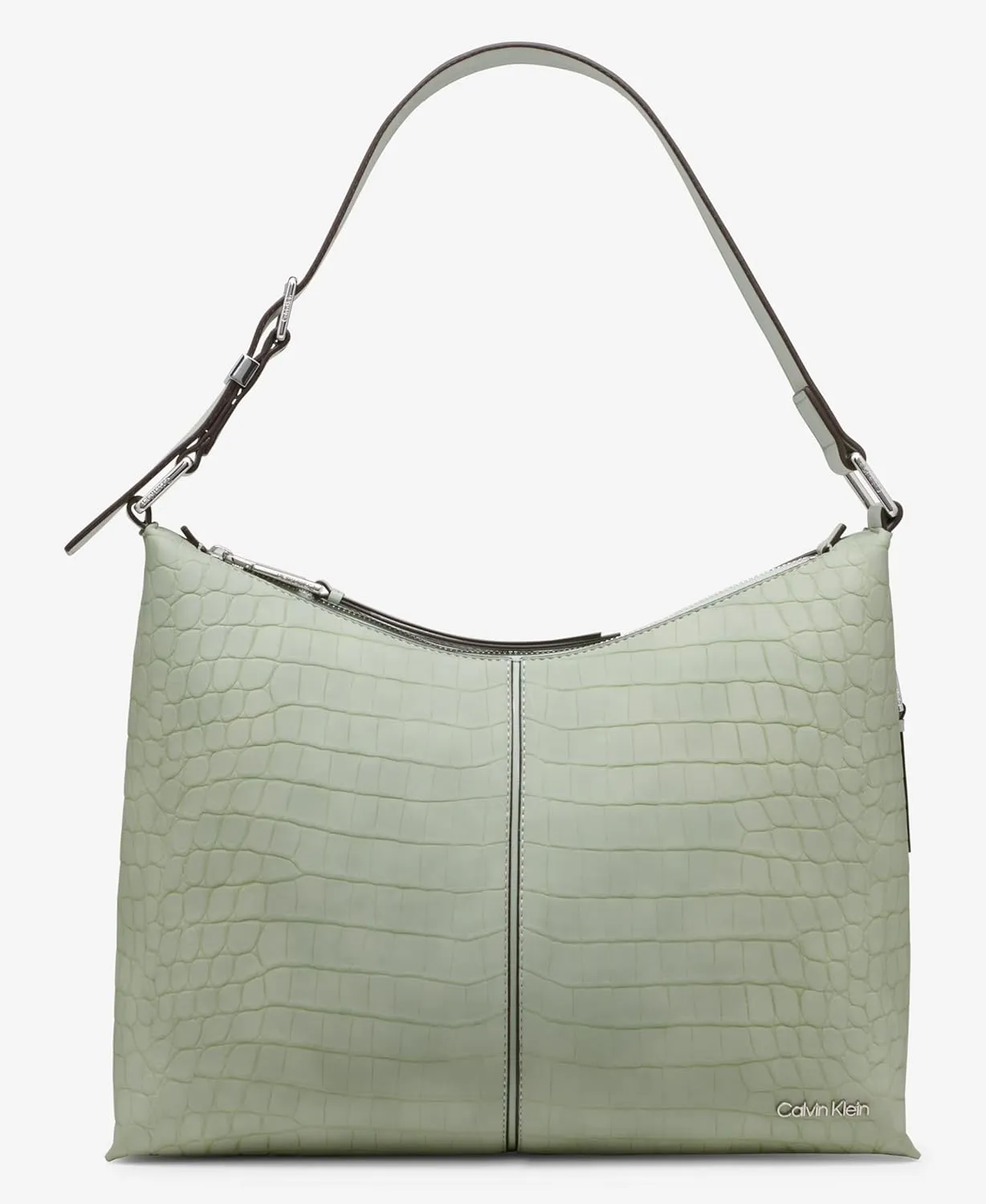 Calvin Klein Max Top Zip Hobo Shoulder Bag