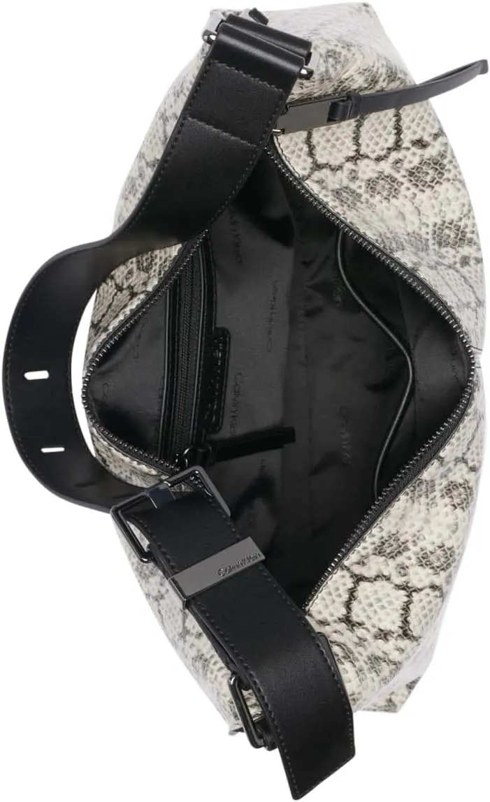 Calvin Klein Max Top Zip Hobo Shoulder Bag