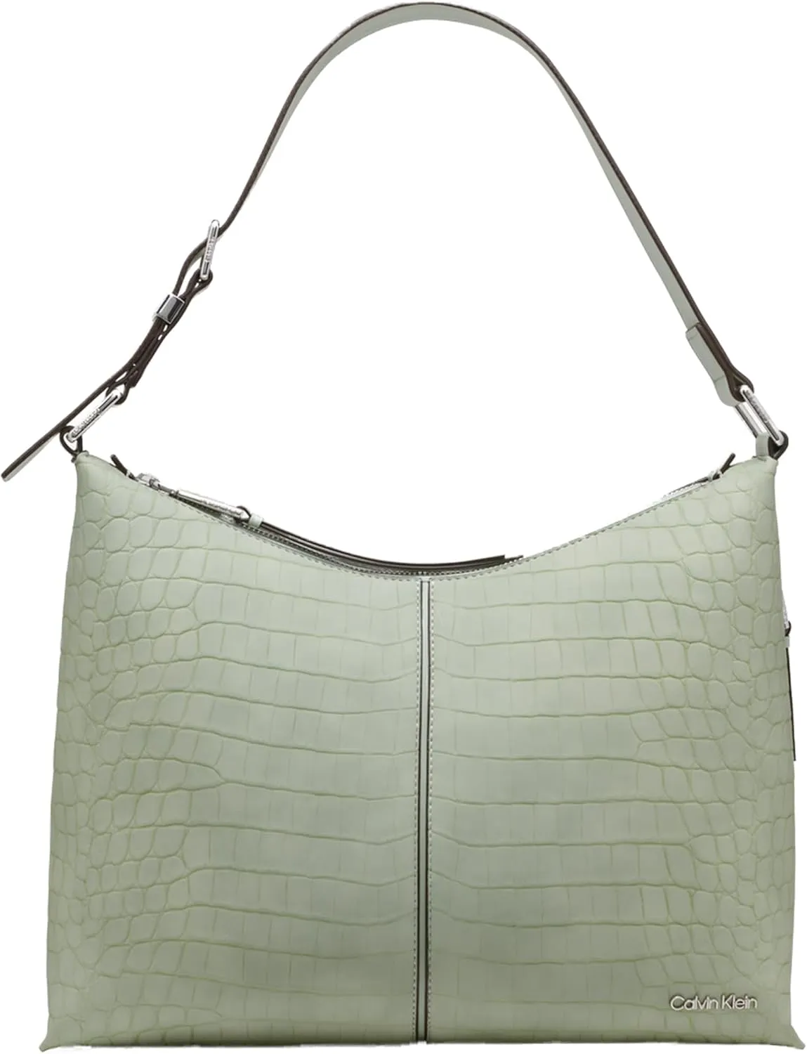 Calvin Klein Max Top Zip Hobo Shoulder Bag