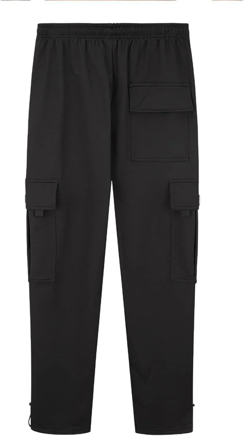 Cargo Pants For Men Stretch Drawstring Elastic Waist Sweatpants Tall Regular Fit Pants Tall Joggers Trousers