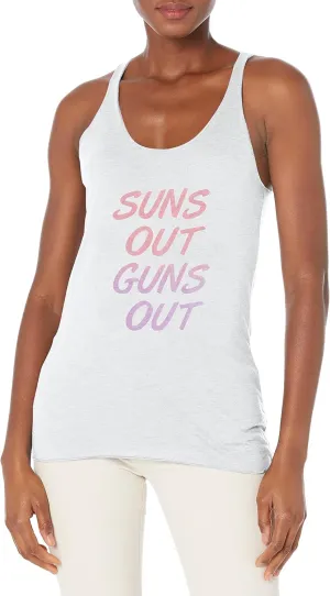 Chin Up Womens Suns Women's Racerback Tank Top