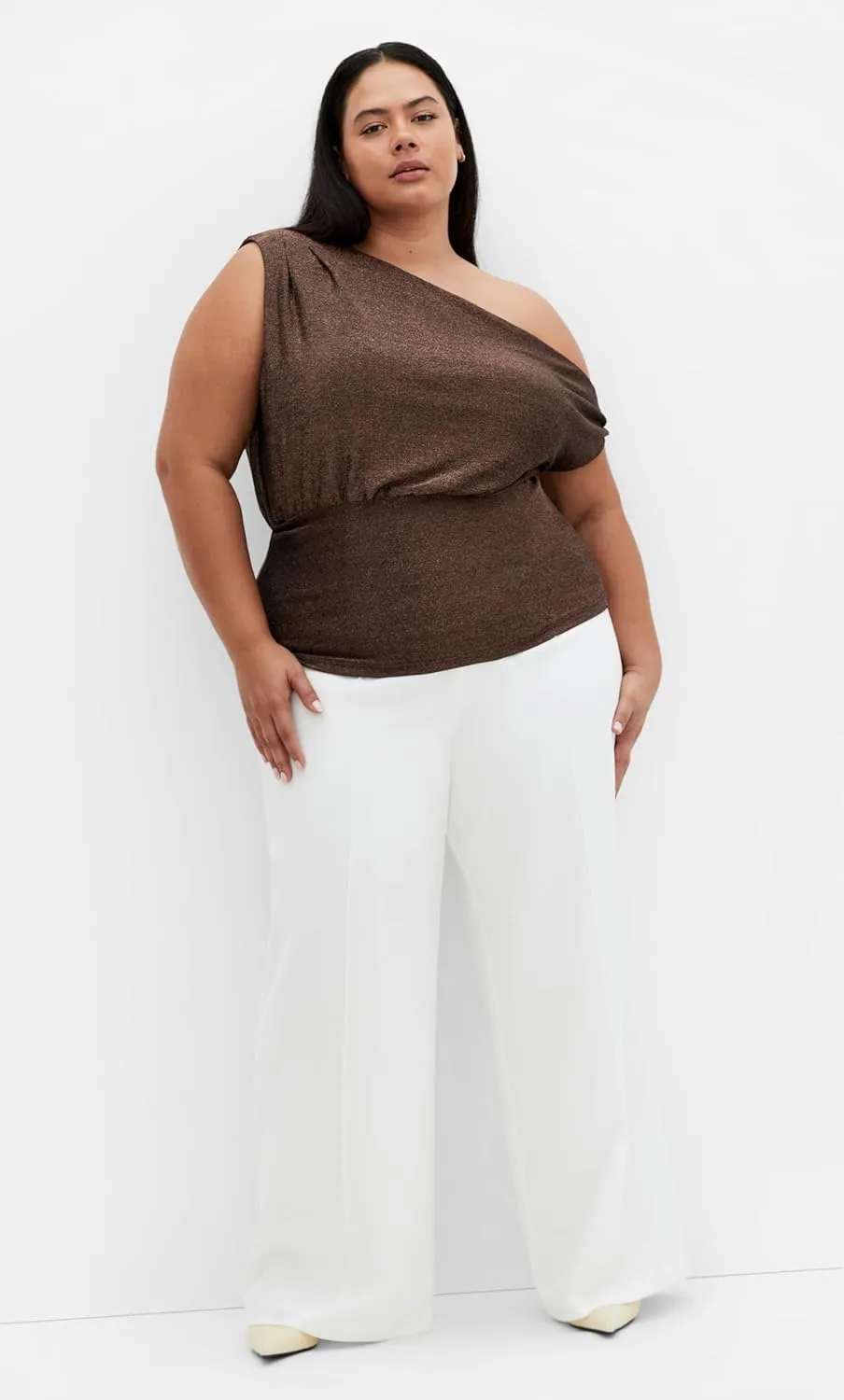 City Chic Women's Plus Size Top - Paloma Shimmer
