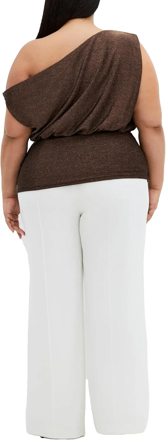 City Chic Women's Plus Size Top - Paloma Shimmer