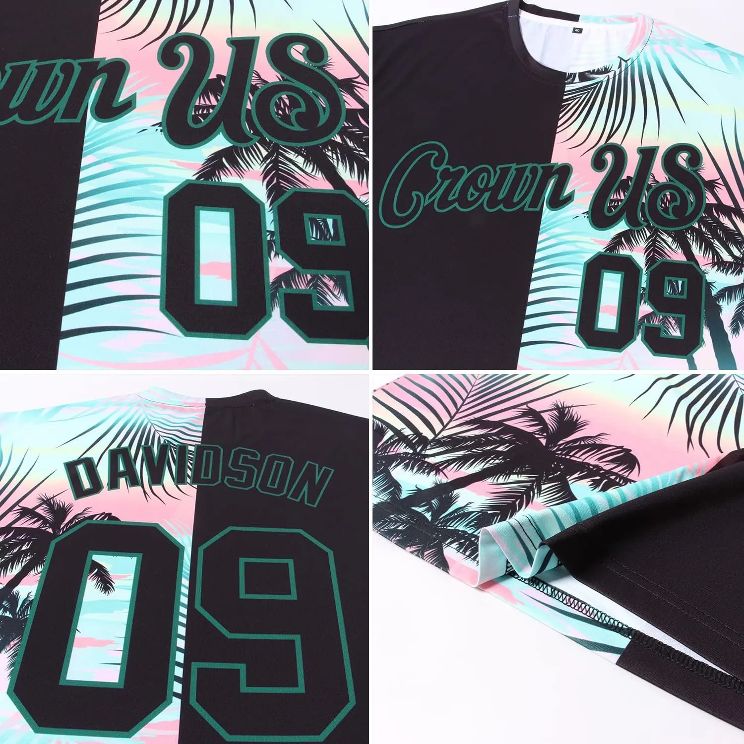 Custom Baseball T-Shirts Customize Shirts for Women Men Add Your own Shirt Personalized Message Unisex T-Shirt