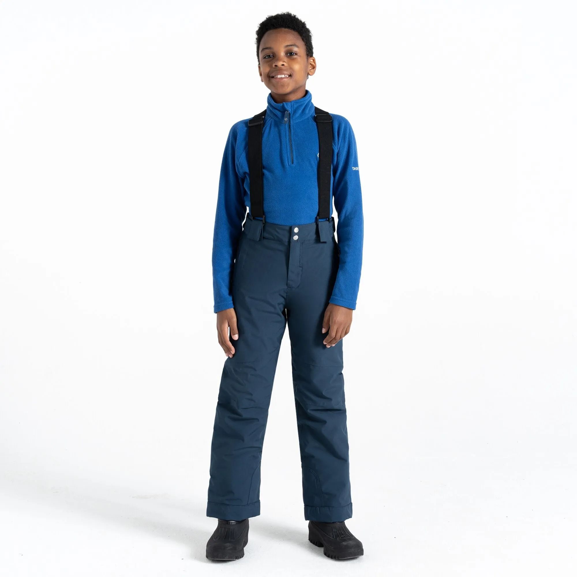 Dare 2B Kids Motive Waterproof Insulated Ski Trousers (Moonlight Denim)(Ages 3-16)