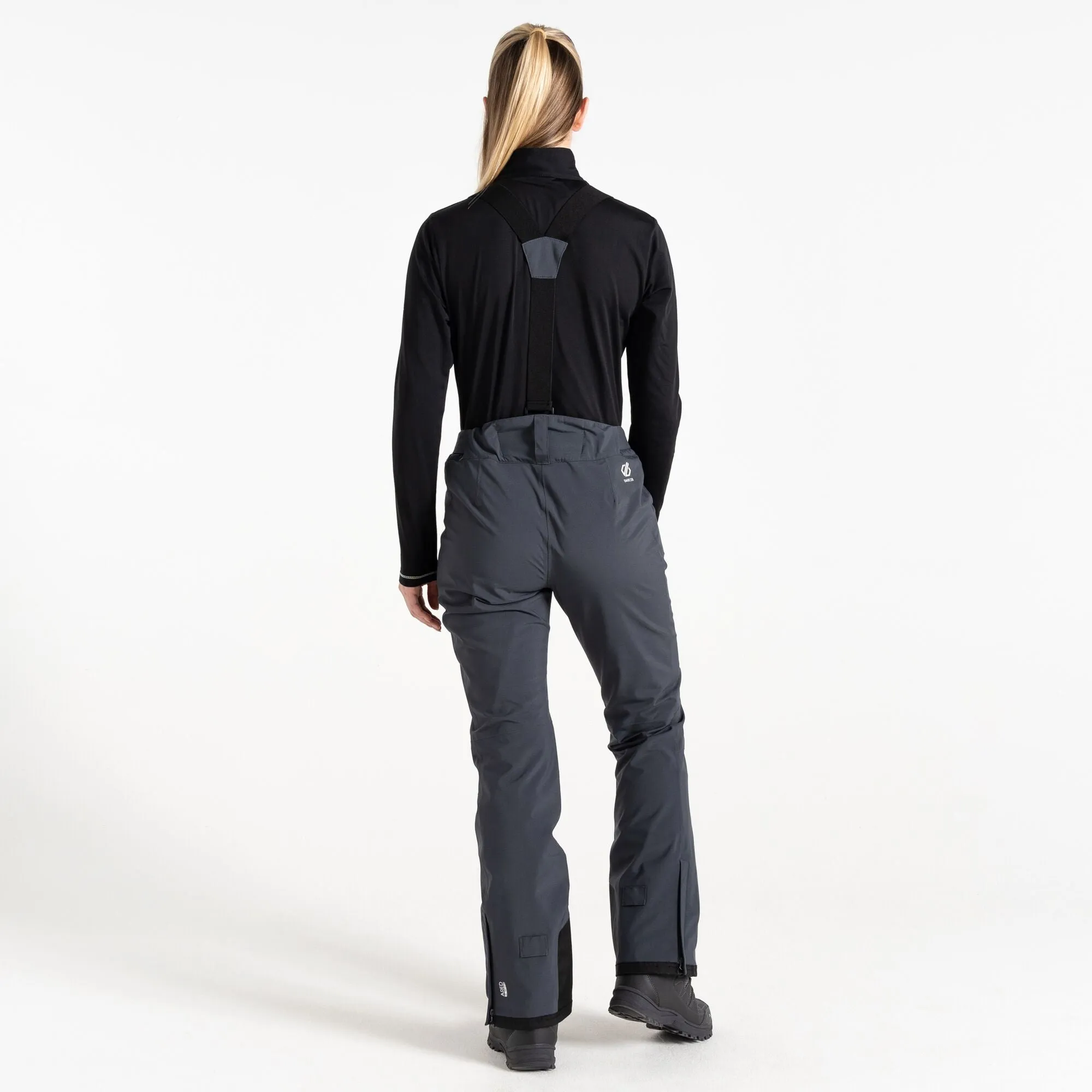 Dare 2B Women's Effused II Waterproof Ski Trousers (Ebony Grey)
