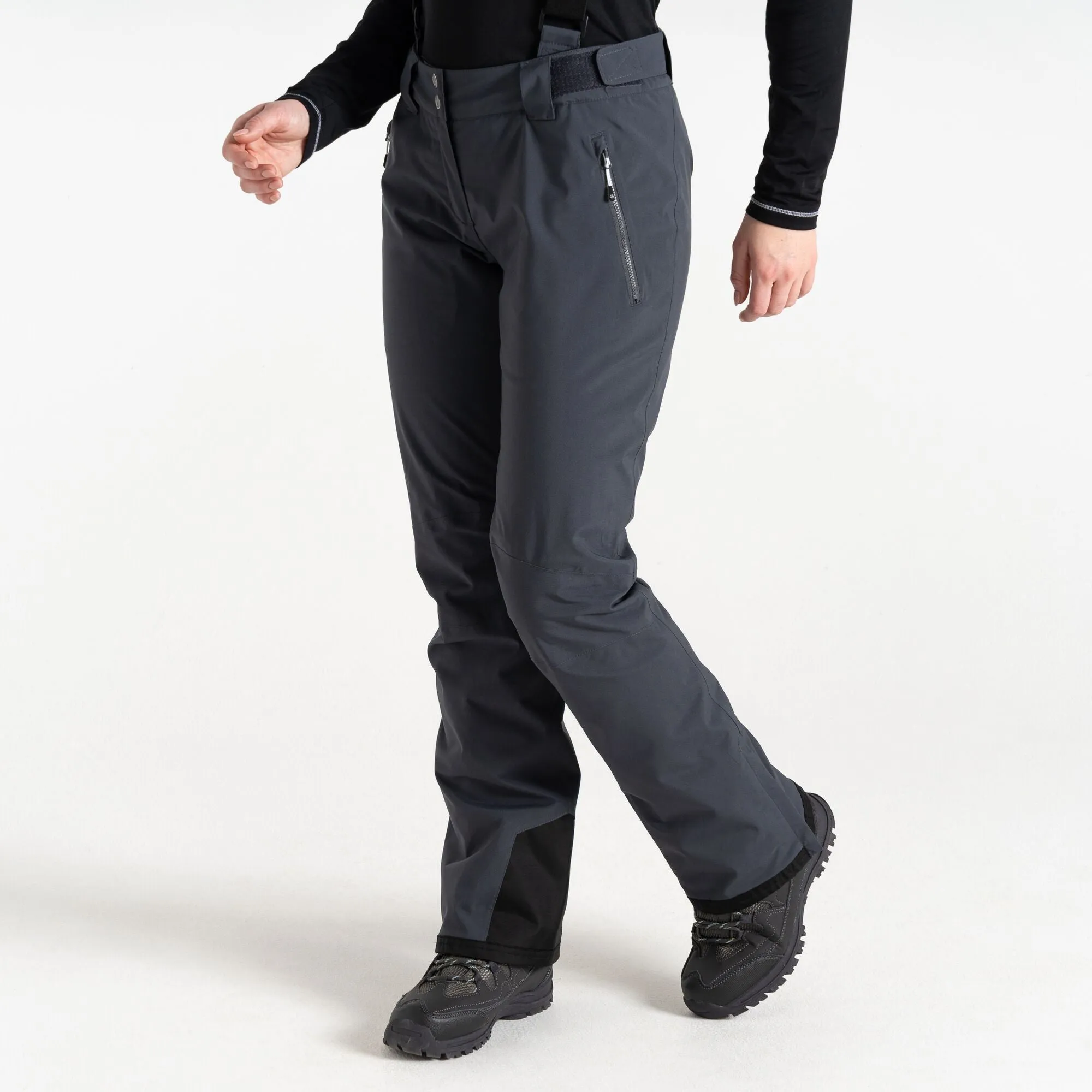 Dare 2B Women's Effused II Waterproof Ski Trousers (Ebony Grey)