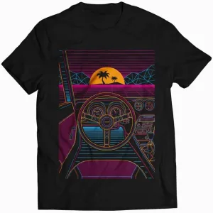 Datsun S30 Eighties Sunset T-Shirt
