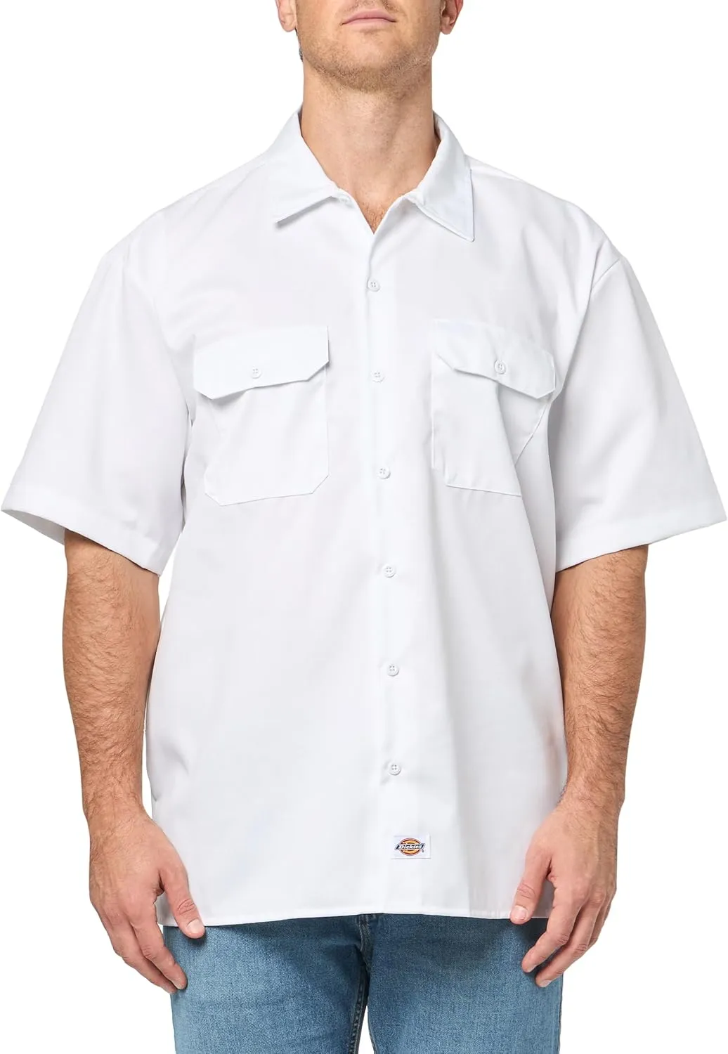 Dickies mens Short Sleeve Work Shirt