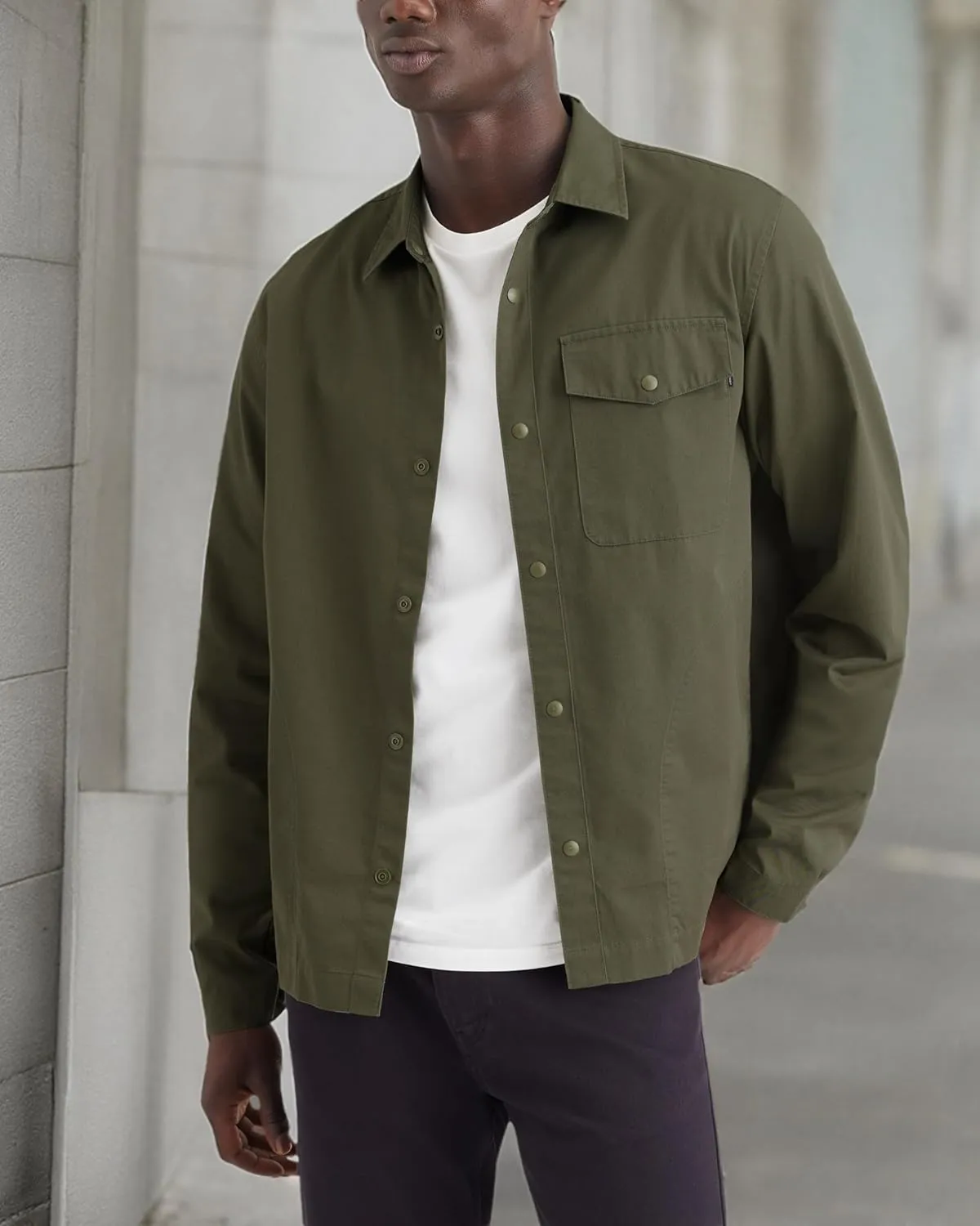 Dockers Men's Regular Fit Shirt Jacket