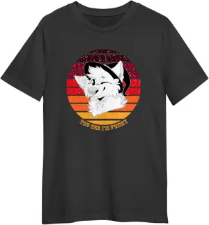 Dog You See I'm Funny Retro Sunset T-Shirt, Gift for Dog You See I'm Funny Retro Sunset T-Shirt, Funny Dog You See I'm Funny Retro Sunset T-Shirt Black