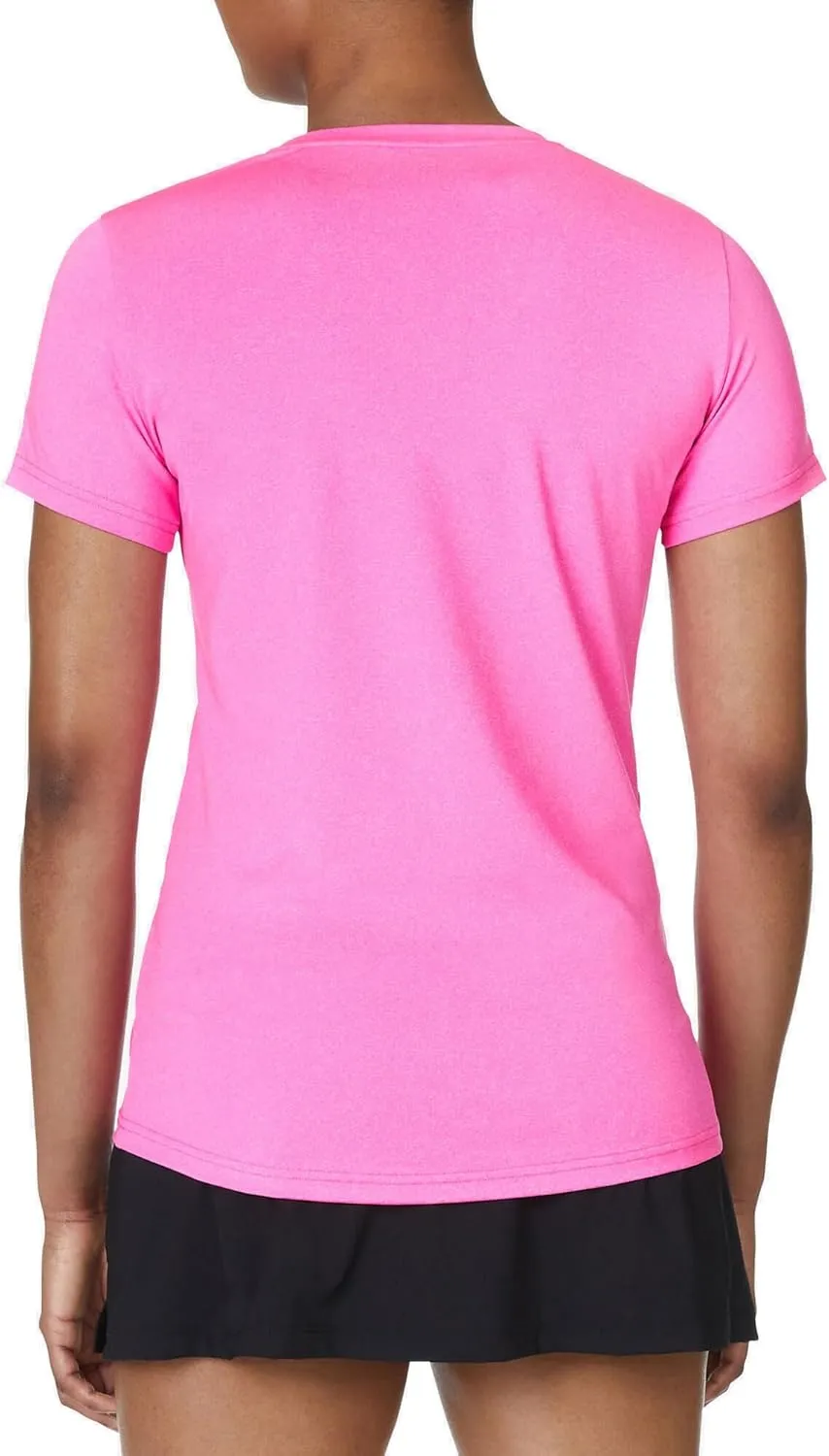 Fila Women's Essentials Short Sleeve V-Neck Top