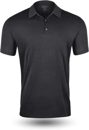 Fresh Clean Threads Mens Polo Shirts - Pre Shrunk Soft Fitted Premium Classic Shirt - Men's Polos Cotton Poly T-Shirt Blend