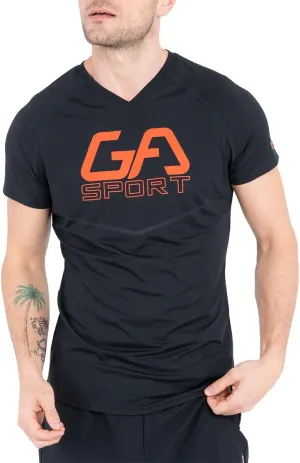 Gym Aesthetics Men's Athletic Sport Shirt - Men Short Sleeve Quick Dry Running Training Gym Exercise Fitness T-Shirt
