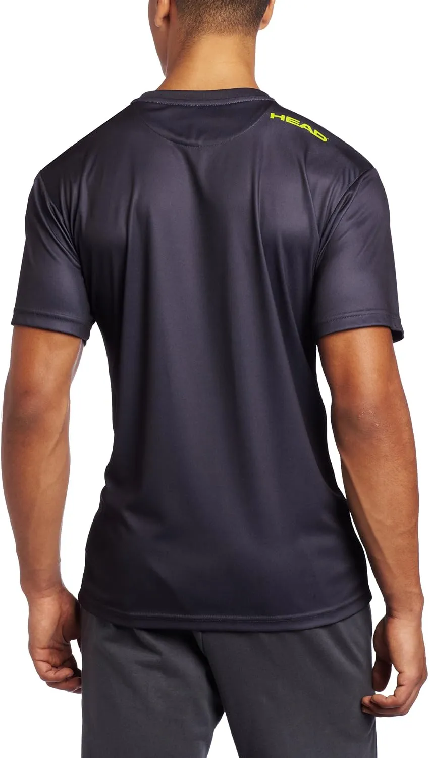 HEAD Men's Luxe Performance Crewneck Shirt