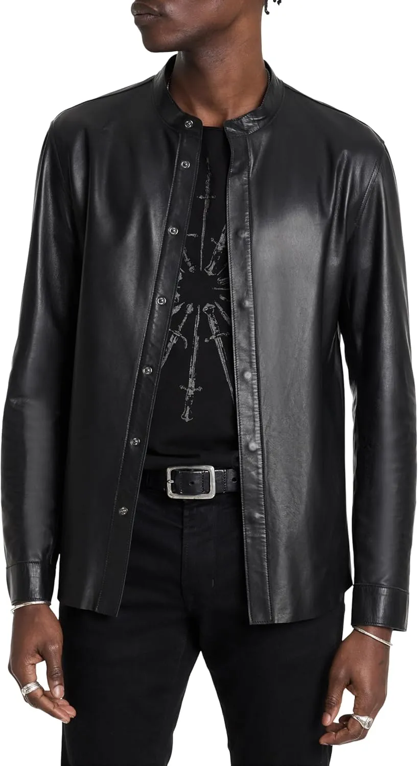 John Varvatos Men's Bernard Shirt Jacket