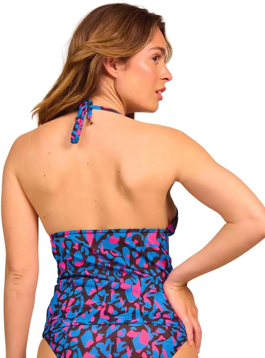 Kiniki Women's Tan Through Tankini Top (5th Generation)