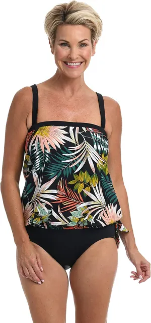 Maxine of Hollywood Women's Bandeau Tankini Swimsuit Top