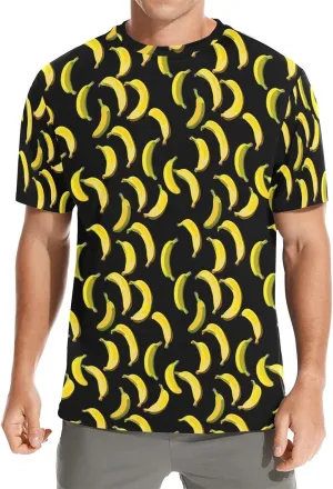 Men's Crew Neck T-Shirts Short Sleeve Casual Classic Tee Shirt Novelty T-Shirt for Sports Tennis Basketball