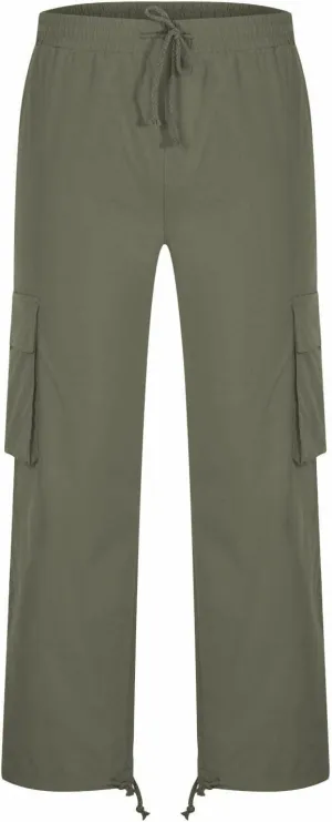 Men's Hiking Cargo Work Pants Hat Multi Woven Pocket Foot Rope Solid Pants Street Cargo Men Athletic Joggers