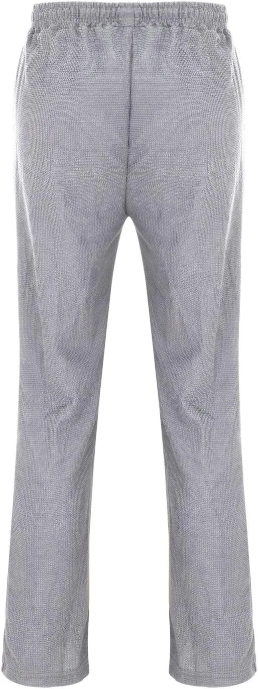 Men's Joggers New Men's Corduroy Loose Solid Casual Elastic Waistband Straight Cropped Trousers Casual Cargo Pants