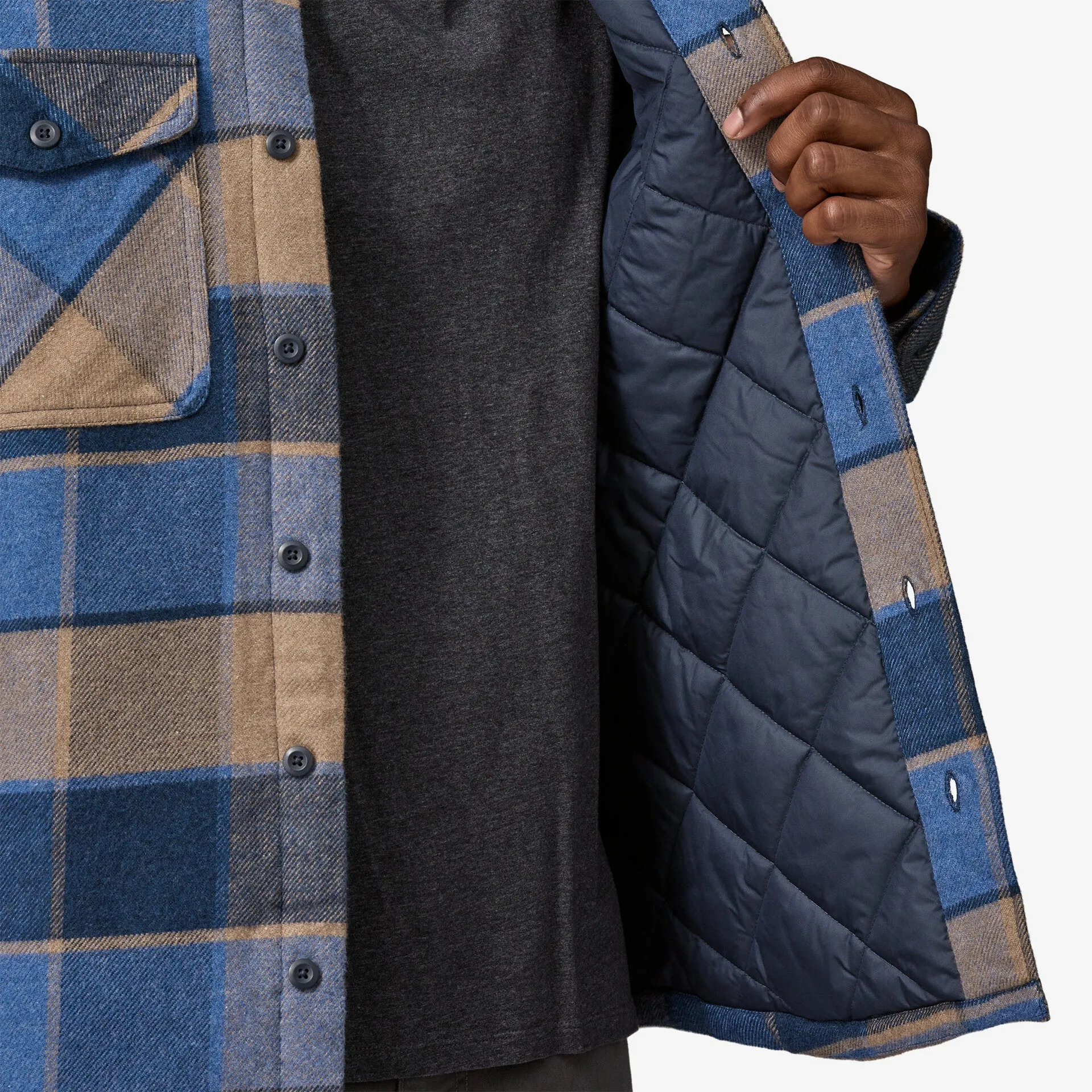 Men's Lightweight Insulated Fjord Flannel Shirt (Clearance)