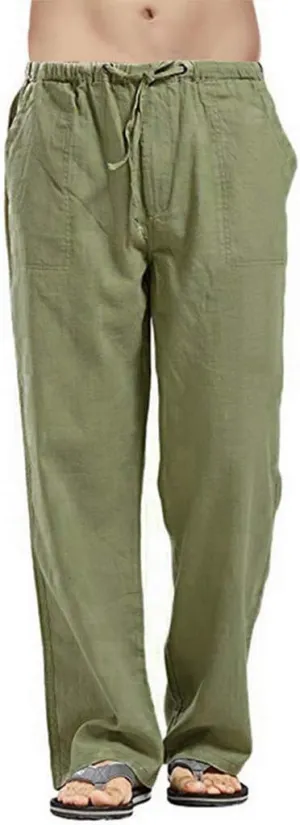 Men's Paisley Pants Cargo Jogger Oversized Cargo Pants for Men Linen Casual Trousers Men's Long John Thermal Pants