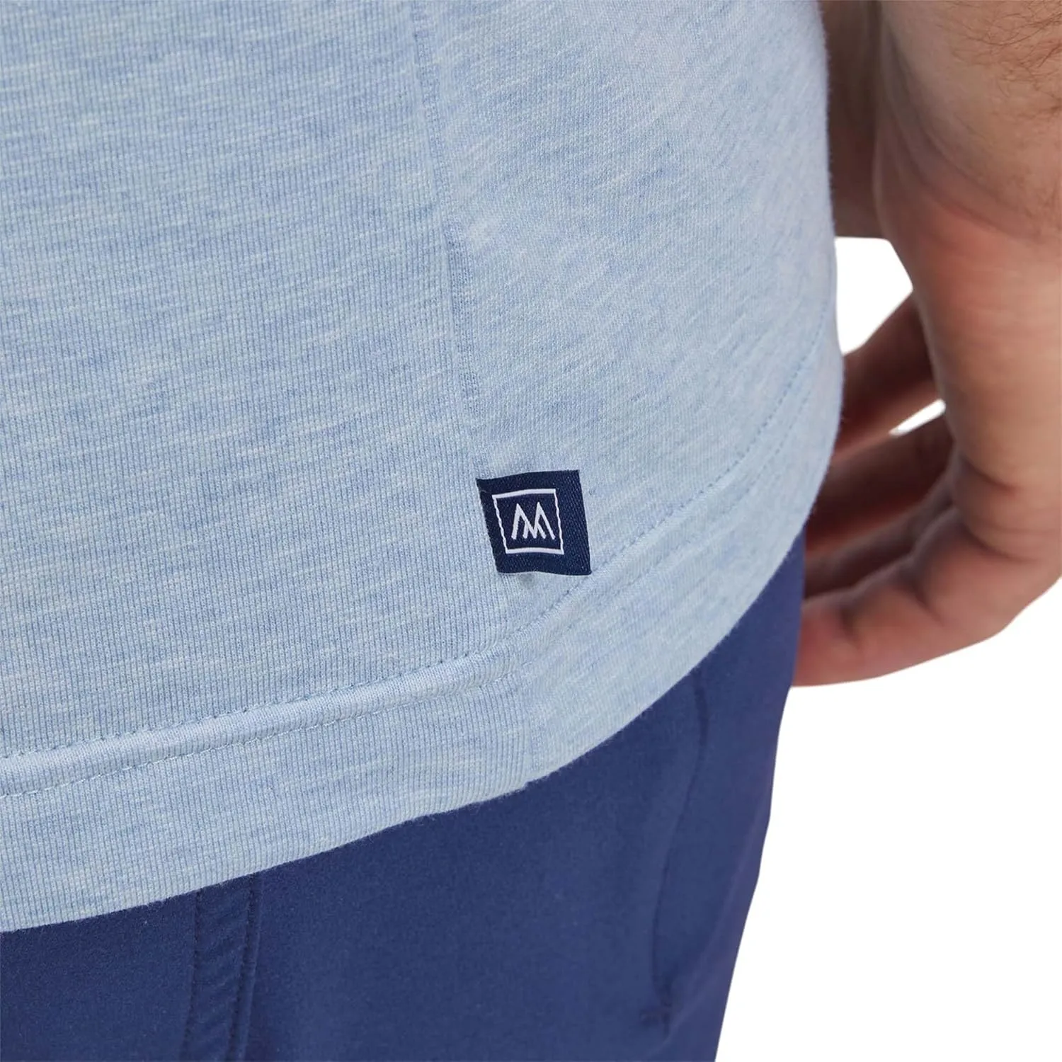 Mizzen Main Men's Performance Short-Sleeve T-Shirt with 4-Way Stretch - Quick Dry, Wrinkle-Resistant & Lightweight - Trim Fit