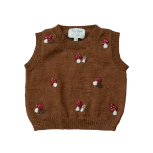 Mushroom vest - Caramel