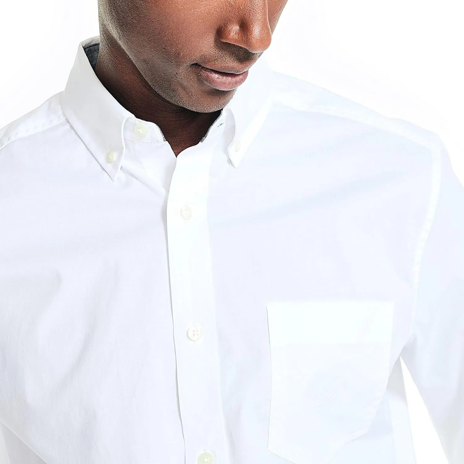 Nautica Men's Sustainably Crafted Solid Shirt