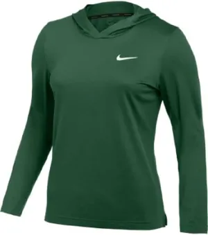 Nike Hyper Dry Long Sleeve TOP (Green, Small)