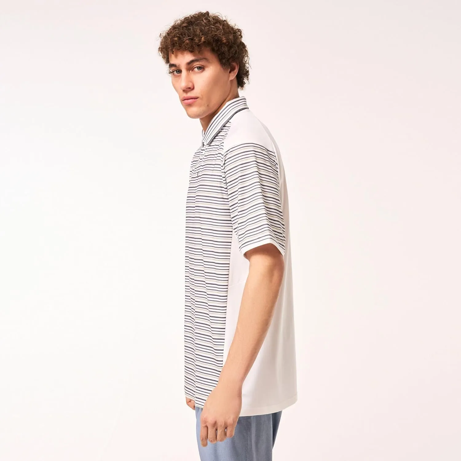 Oakley C1 Archive Stripe Polo Shirt