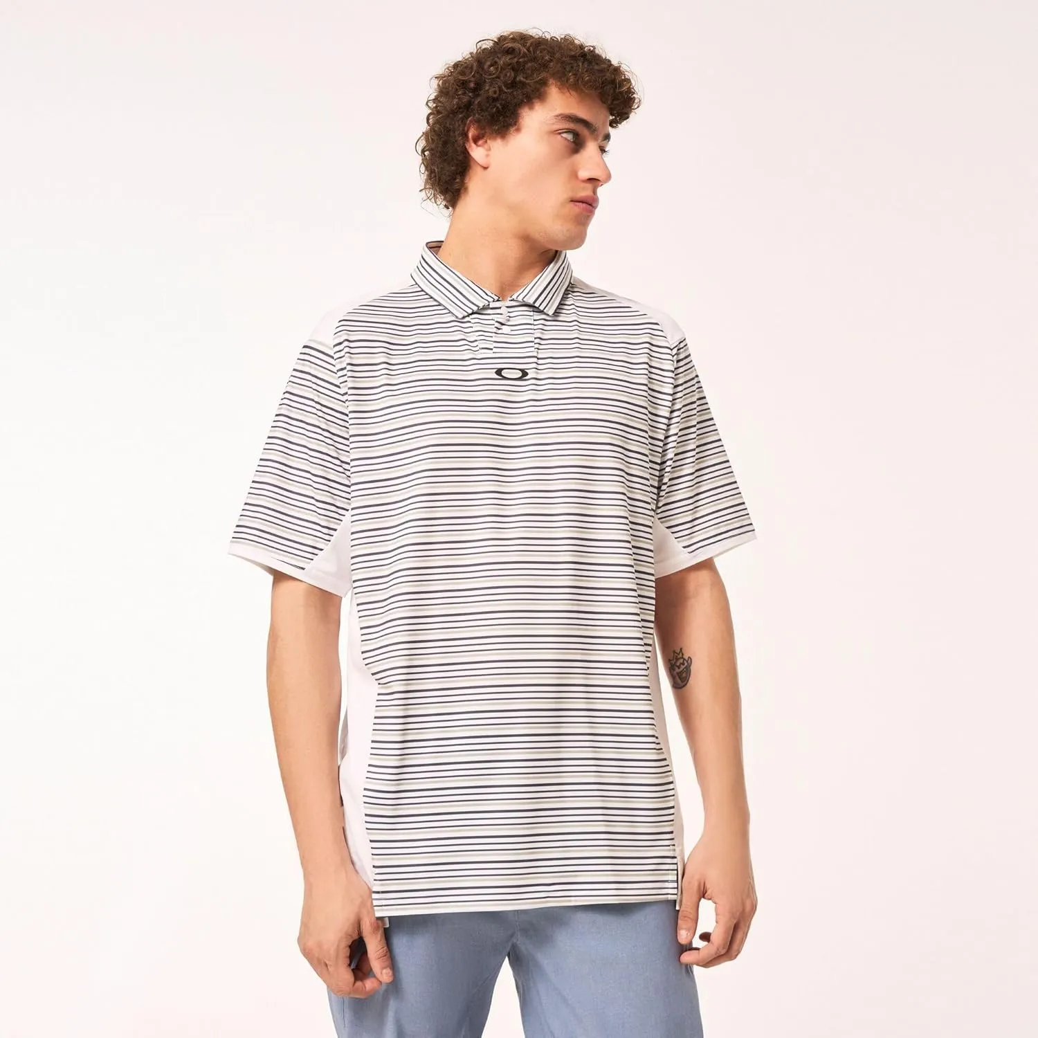 Oakley C1 Archive Stripe Polo Shirt