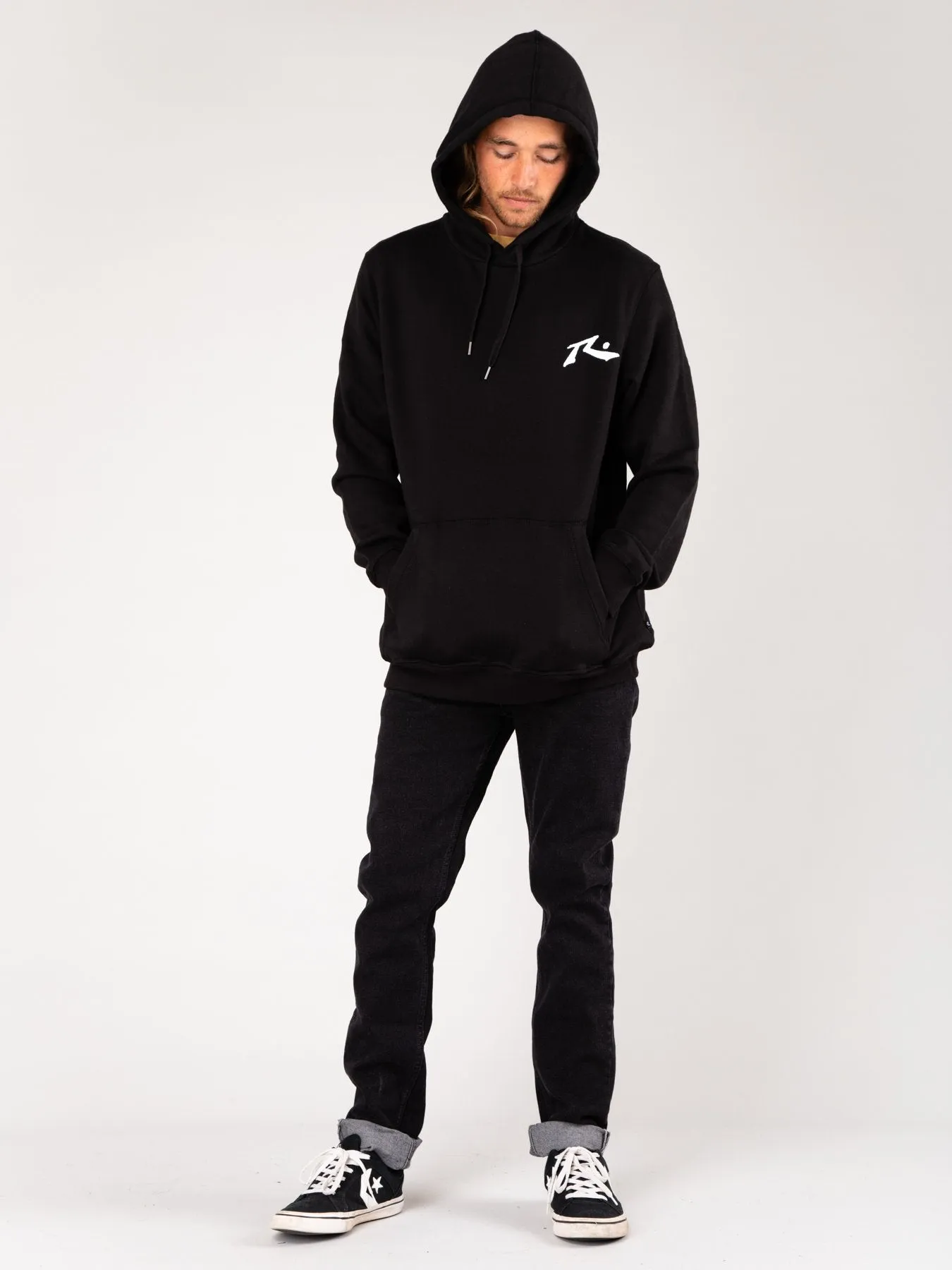 One Hit Wonder Hooded Fleece - Black