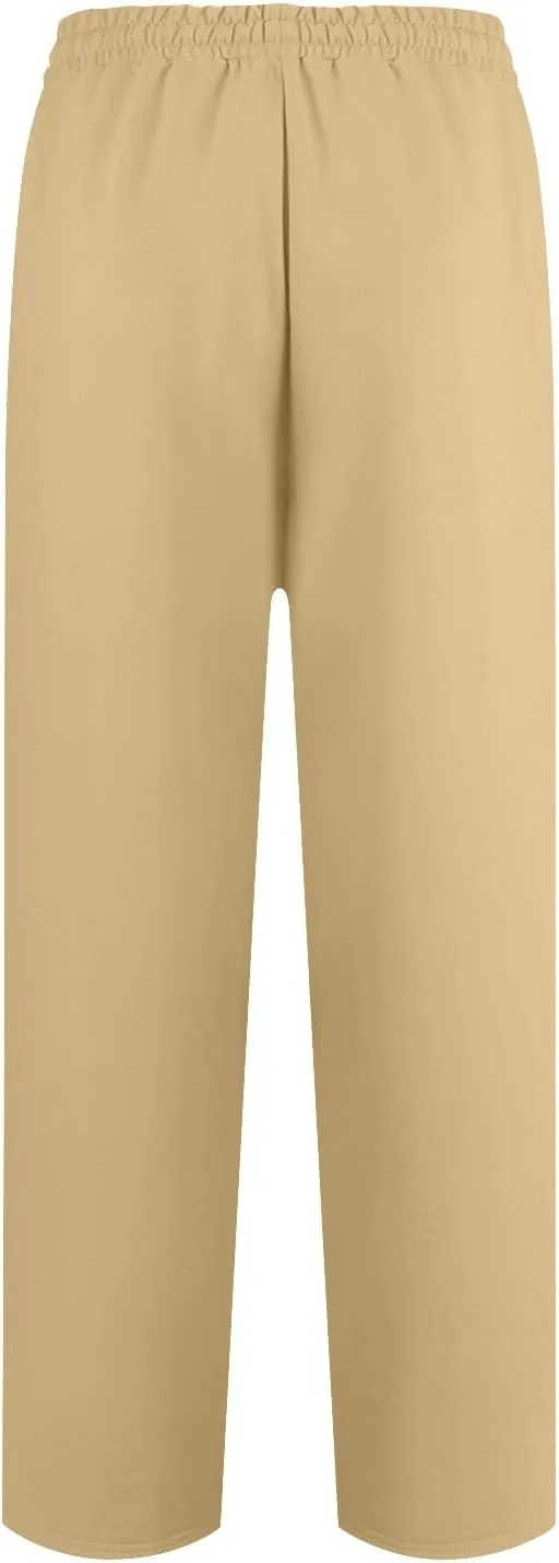 Pants for Women, Trousers Sweatpants Palazzo Casual High Waisted Trendy Pants Yoga