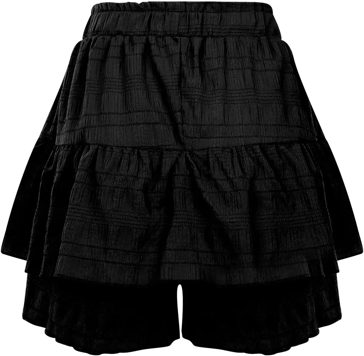 Pleated Tennis Skirt for Women High Waisted with Shorts Underneath Drawstring Athletic Golf Ruffle Skorts Skirts