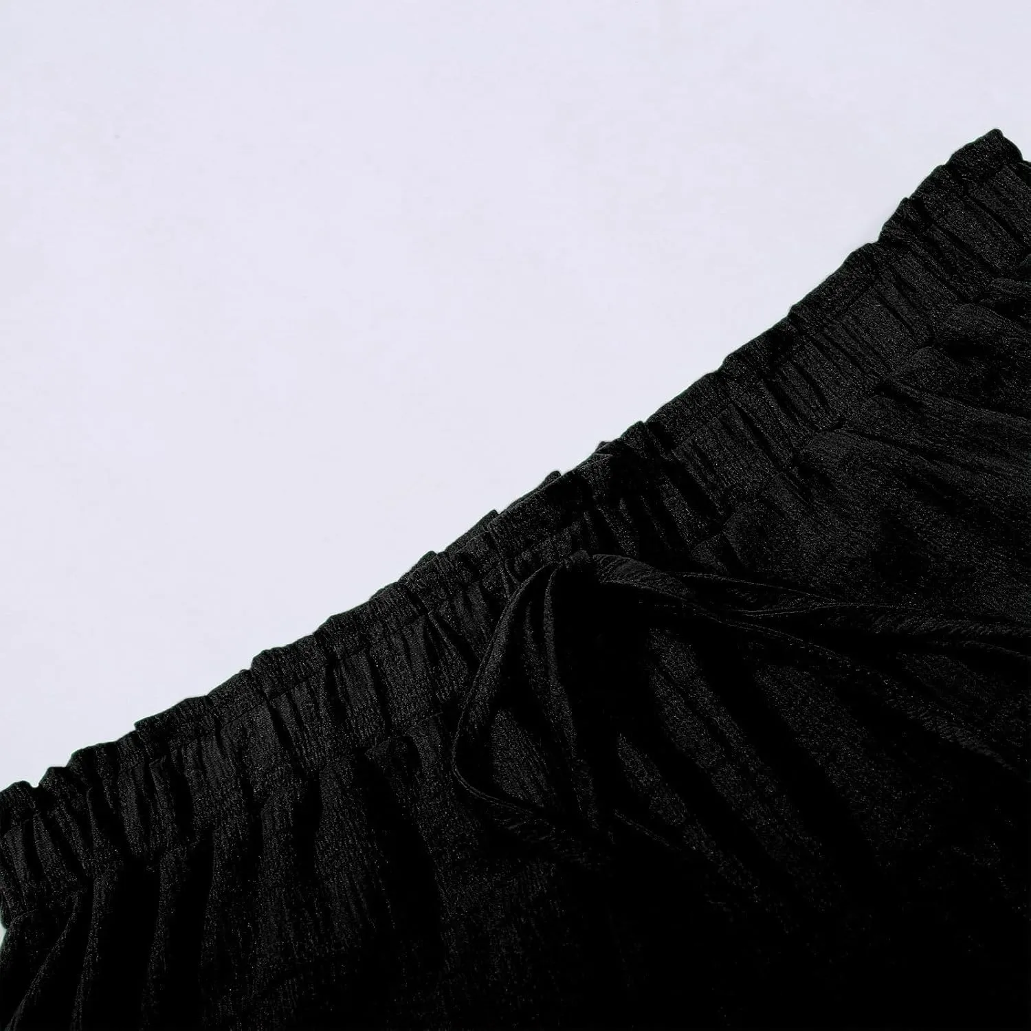 Pleated Tennis Skirt for Women High Waisted with Shorts Underneath Drawstring Athletic Golf Ruffle Skorts Skirts